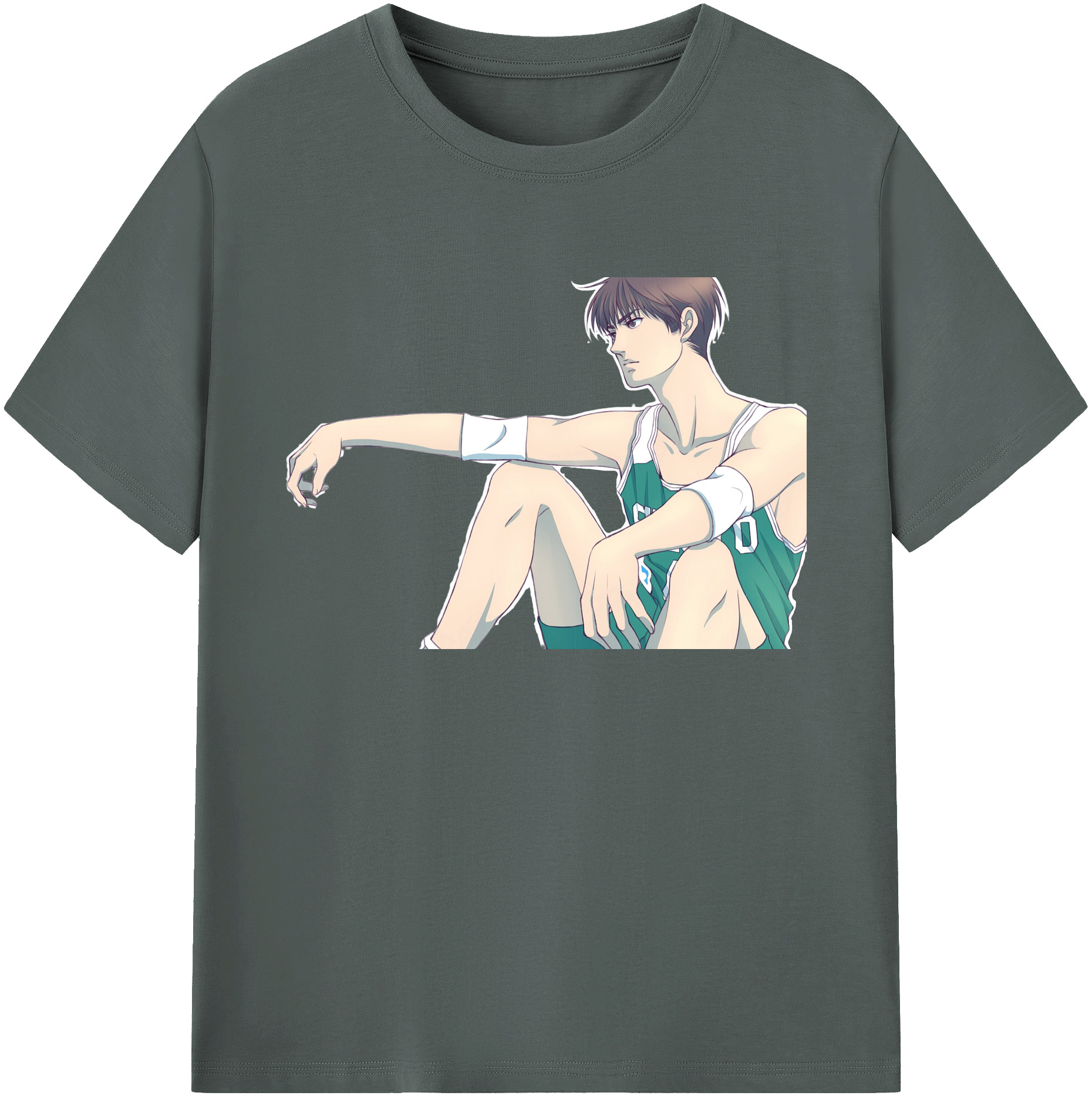 （画像用） SLAM DUNK／スラムダンク 綿100％ メンズ半袖Tシャツ｜肌触りやわらか＆通気性